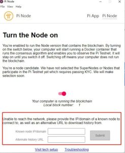 pi node节点出错unable to reach the network问题解决-勇爱设计Netwrok