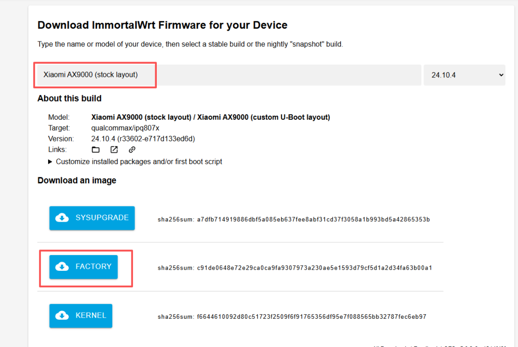 图片[2]-小米路由器AX9000/RA70刷机教程大分区openwt/istore/uboot小白新手教程附工具傻瓜式+恢复原厂教程-勇爱设计Netwrok