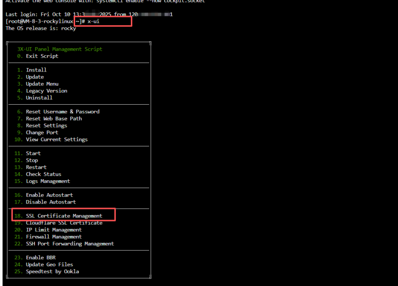 3x-ui申请SSL证书教程https-勇爱设计Netwrok