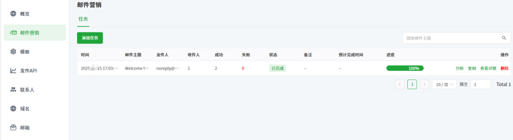 图片[14]-自建邮箱创建群发邮件营销功能演示教程-勇爱设计Netwrok